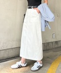 スカート 「新色追加」ベイカーロングスカートの詳細画像3