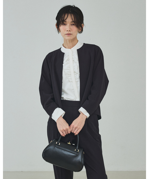 新品未使用　カリテ　ペプラムジャケット　テーラードジャケット セットアップ対応】ペプラムジャケット｜OUTLET / アウトレット