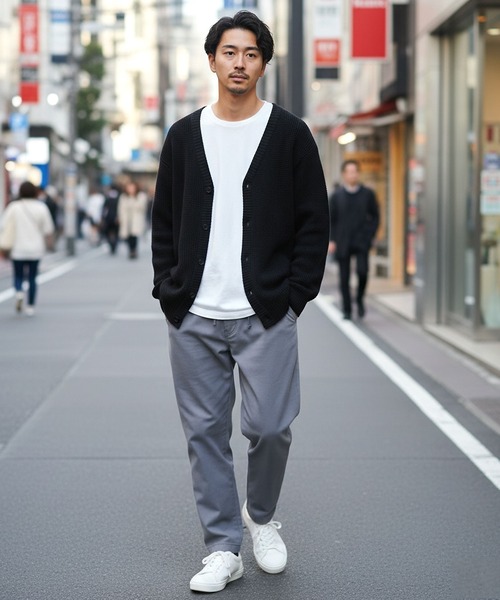 JIGGYS SHOP（ジギーズショップ） カーディガン ワッフル編み