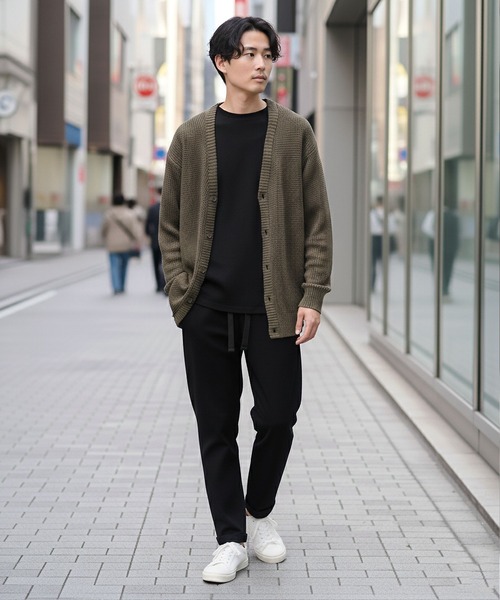 JIGGYS SHOP（ジギーズショップ） カーディガン ワッフル編み