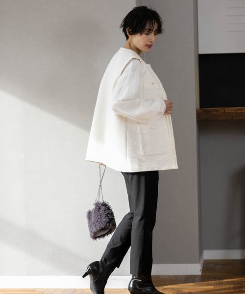 OPAQUE.CLIP（オペークドットクリップ） パンツ 「S-LLsize」裏起毛