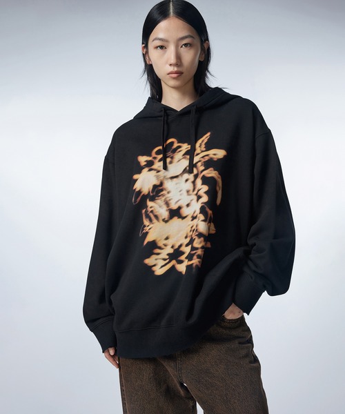 トレーナー スウェット 「ZOZOTOWN限定」Bold Printed Oversized Sweatshirt /スウェット レディース メンズ