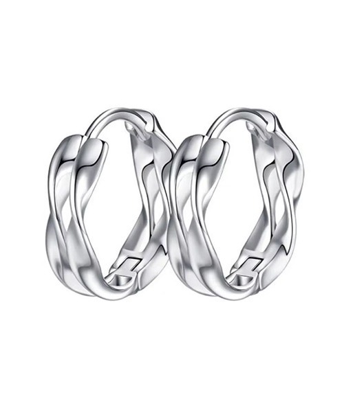 ステンレス ツイストスパイラルフープピアス - CONNY WEBSTORE