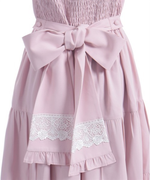 axes femme kawaii ワンピース ジャンパースカート プランタン 