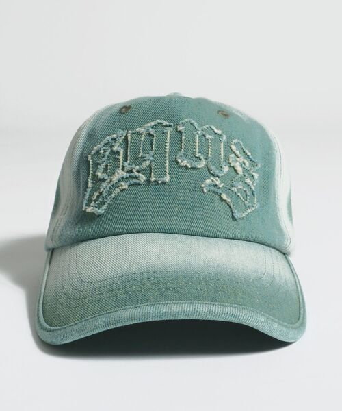 SEQUENZE キャップ 帽子 「sqnz（エスキュンズ）」sqnz applique