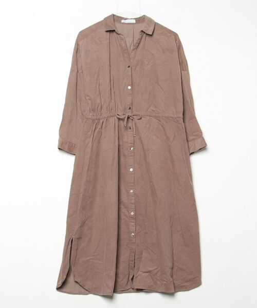 URBAN RESEARCH（アーバンリサーチ） シャツワンピース FREE ブラウン