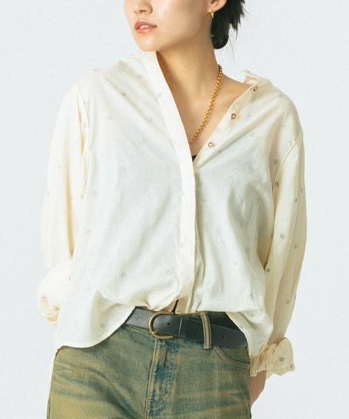GENE HEAVENS 長袖シャツ GENE HEAVENS/PHOTO LONG SLEEVE TEE – calif（カリフ）公式サイト