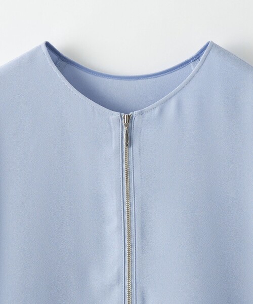 ブラウス シャツ 「EMMEL REFINES」EM 2WAY ジップ ブラウス レディース EMMEL REFINES＞EM 2WAY ZIP ブラウス
