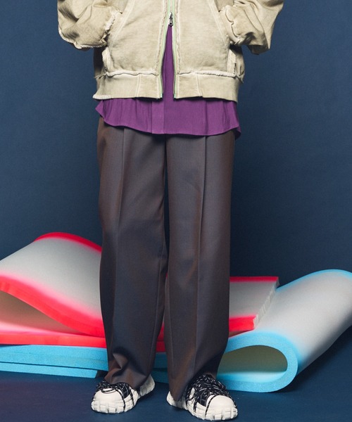 MAISON SPECIAL（メゾンスペシャル） スラックス 「UNISEX」4 Colors