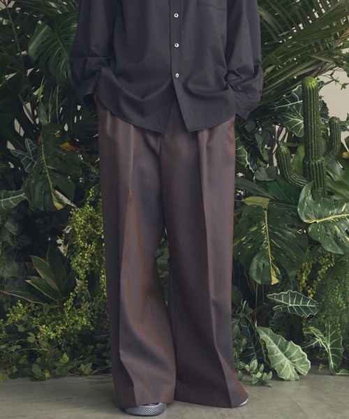 MAISON SPECIAL（メゾンスペシャル） スラックス 「UNISEX」4 Colors