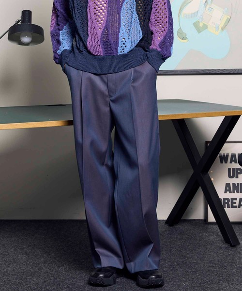 MAISON SPECIAL（メゾンスペシャル） スラックス 「UNISEX」4 Colors