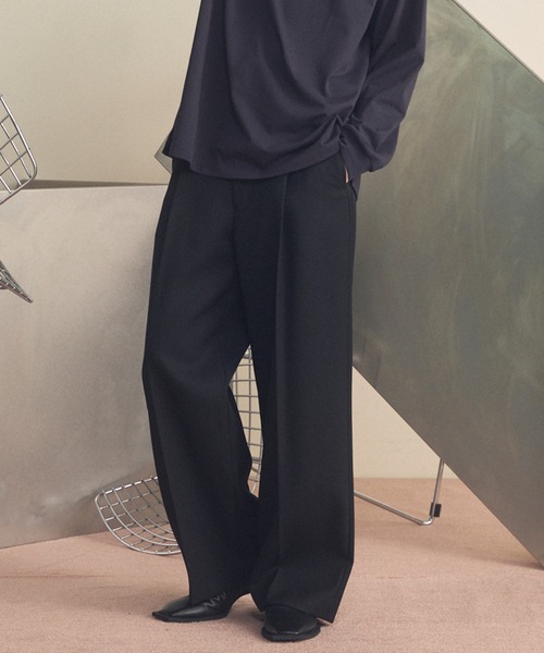 MAISON SPECIAL（メゾンスペシャル） スラックス 「UNISEX」4 Colors