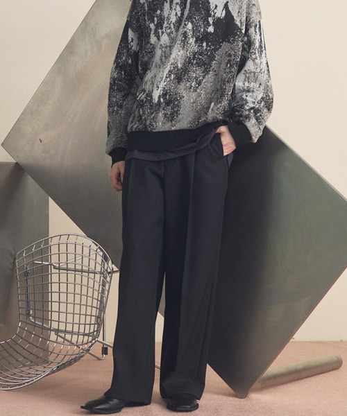 MAISON SPECIAL（メゾンスペシャル） スラックス 「UNISEX」4 Colors