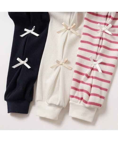 ワンピース 「ジュニア対応」袖リボンドッキングワンピース キッズ 子供服 女の子 | apres les cours | 13