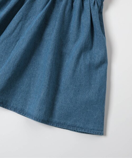 ワンピース 「ジュニア対応」袖リボンドッキングワンピース キッズ 子供服 女の子 | apres les cours | 23