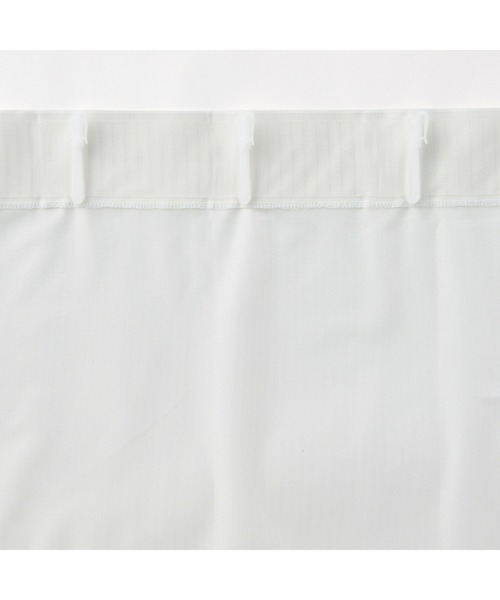 無印良品（MUJI） インテリア 防カビ ポリエステルノンプリーツレース