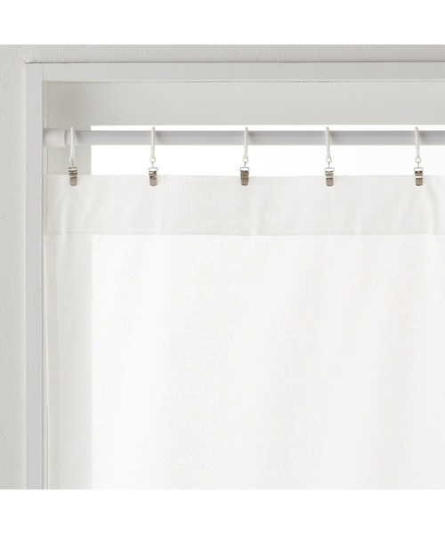 無印良品（MUJI） インテリア 防カビ ポリエステルノンプリーツレース