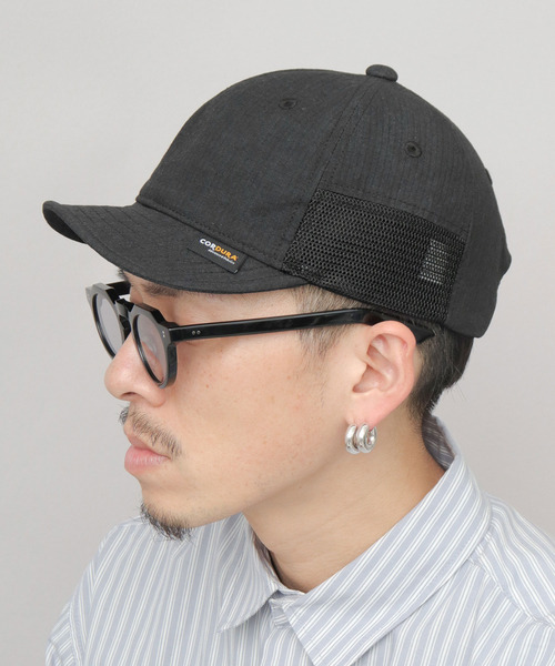 Basiquenti メッシュキャップ キャップ 帽子 ワッシャー加工