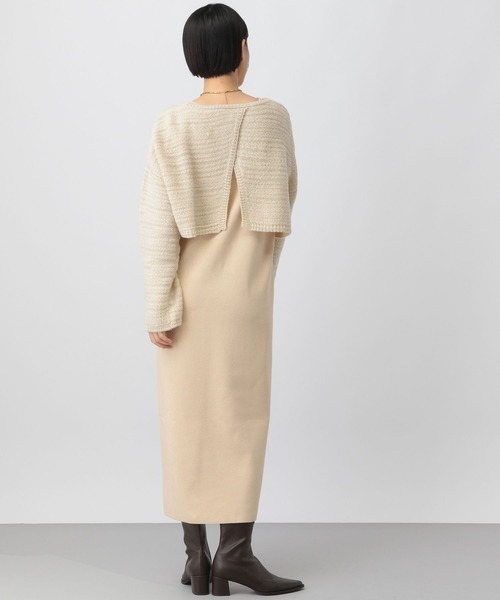 「A part by」 ツイードジャケット FREE ブラウン レディース_画像5