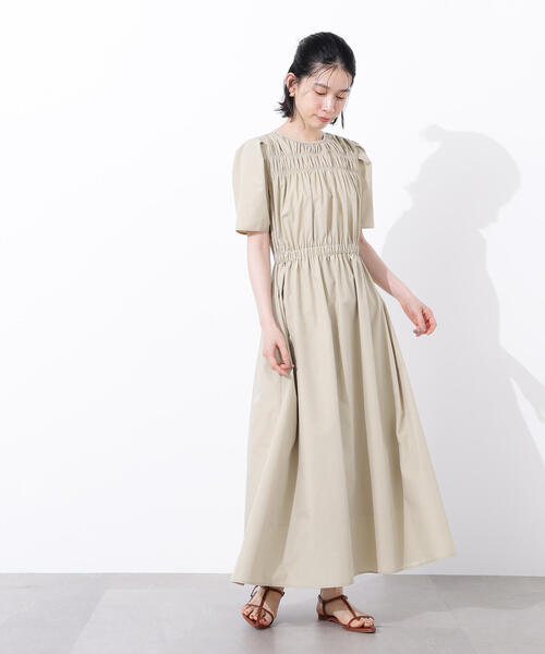 ワンピース Lace Trimmed Chambray Dress（vintage Hi-Girls Inc