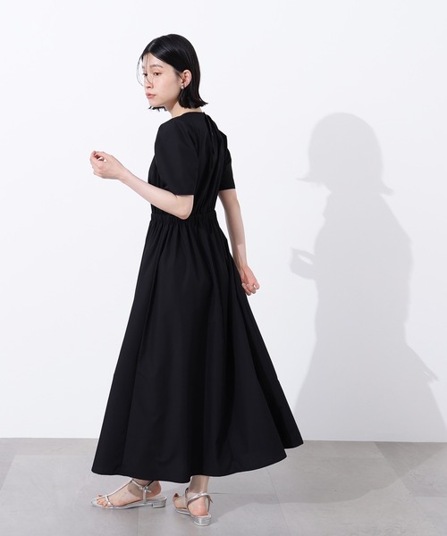 N.Natural Beauty Basic ワンピース ローンタックショルダー