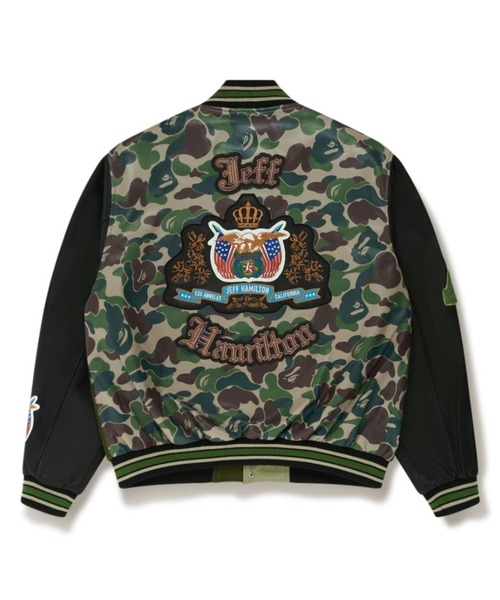 A Bathing Ape モッズコート A BATHING APE ミリタリージャケット モッズコート TONAL CHAIN