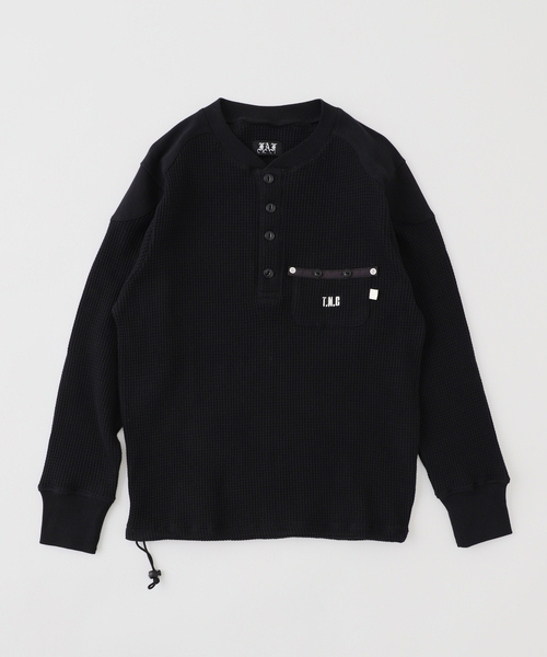 tシャツ 「FAF / フェイク アス フラワーズ」LS ポケット サーマル