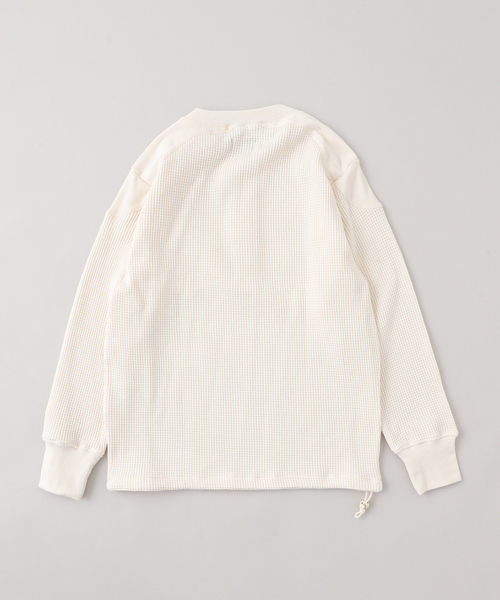 ヘンリーネック tシャツ 「FAF / フェイク アス フラワーズ」LS