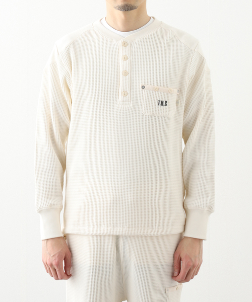 tシャツ 「FAF / フェイク アス フラワーズ」LS ポケット サーマル