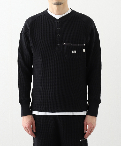 tシャツ 「FAF / フェイク アス フラワーズ」LS ポケット サーマル