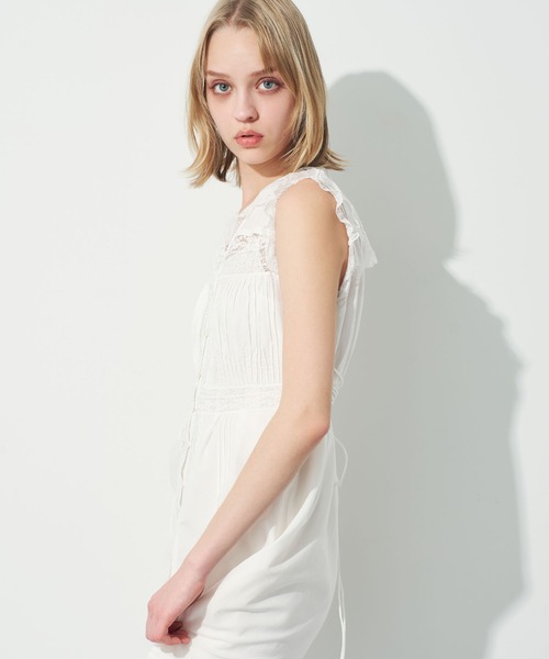 レースMIXセーラードレス me&me couture ワンピース レースMIXセーラードレス : ZOZOTOWN
