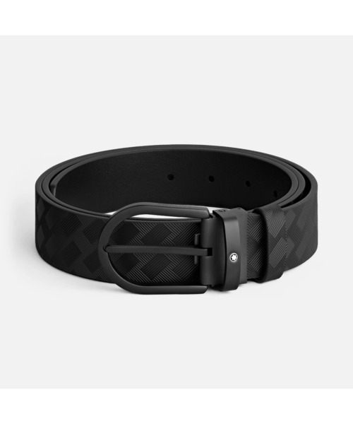 MONTBLANC レザーベルト ブラック ブラック レザーベルト、35 mm - 高級ベルト – Montblanc® JP