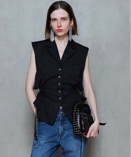 2025ss メゾンスペシャル　Side Hole Gilet MAISON SPECIAL ジャケット テーラードジャケット Side Hole