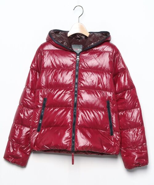 DUVETICA（デュベティカ） ダウンジャケット 40 レッド レディース