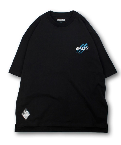 ガルフィー GALFY 覚醒ビーストTee 半袖Tシャツ ブラック ブルー L GALFY tシャツ GALFY（ガルフィー）覚醒ビーストTee(解