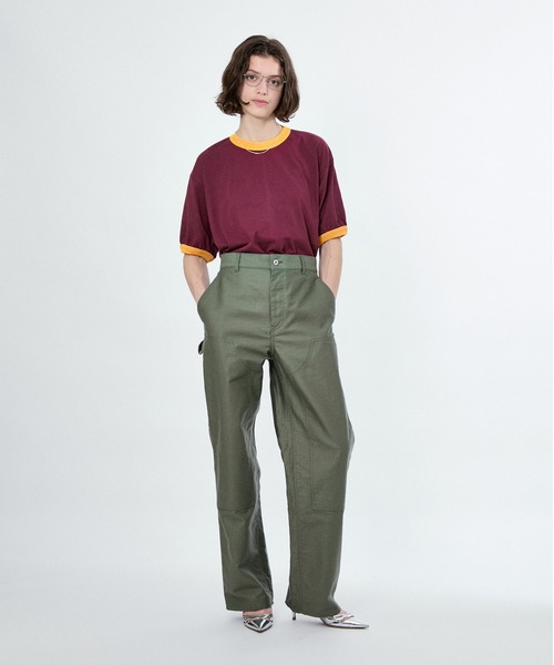 M TO R tシャツ 「LAMRONS」RINGER SHORT TEE レディース メンズ