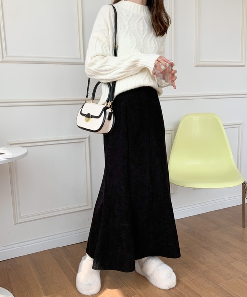 「ECLIN」 スカート S グリーン レディース_画像2