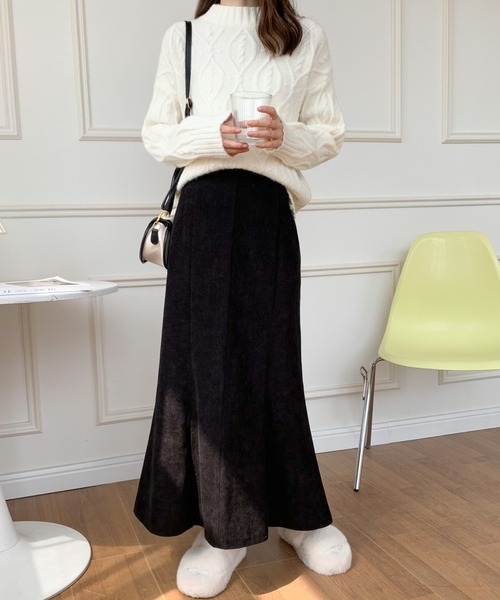 「ECLIN」 スカート S グリーン レディース_画像3