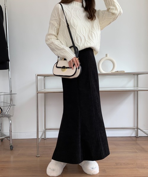 「ECLIN」 スカート S グリーン レディース_画像6