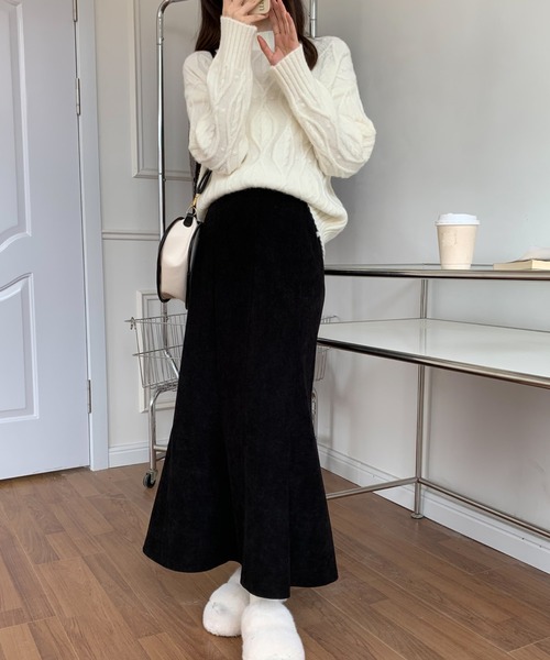 「ECLIN」 スカート S グリーン レディース_画像9