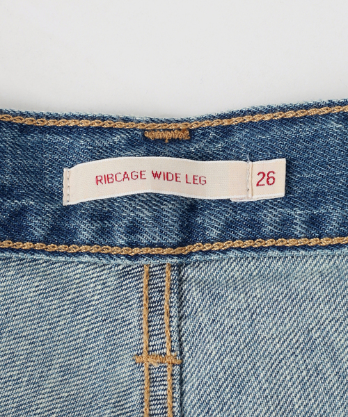 Levi’s★Spick&Span別注 RIBCAGE WIDE LEG 28 別注LEVI'S(R)発売】Spickでしか手に入らない特別モデルを