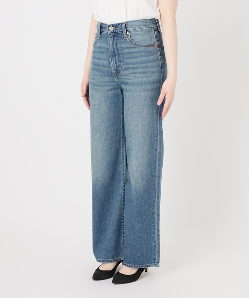 リーバイス×スピックアンドスパン　ワイドデニムパンツ Spick＆Span ジーンズ デニム デニムパンツ LEVI'S/リーバイス S
