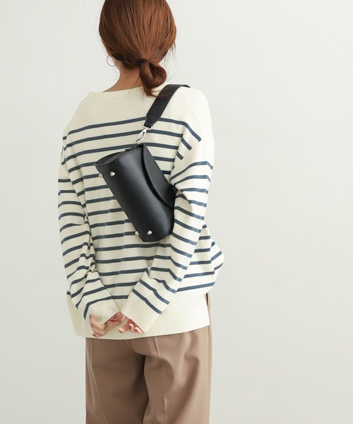 「URBAN RESEARCH DOORS」 長袖ニット MEDIUM ブルー レディース URBAN RESEARCH DOORS 「URBAN DOORS」 長袖ニット MEDIUM