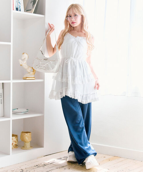 OLIVE des キャミソール チュニックキャミ : ZOZOTOWN Yahoo!店