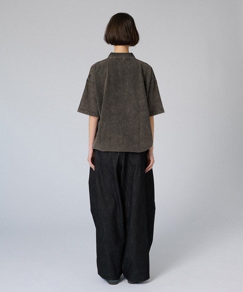 ONCILY（オンシェリー） ポロシャツ ZIP DRAW CODE POLO T-SHIRT