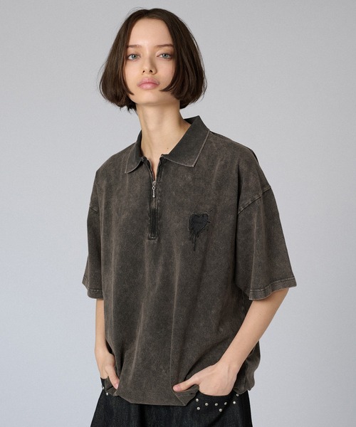 COMME CA MEN｜ハーフジップ ポロシャツ | Rakuten Fashion(楽天