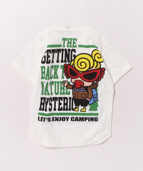 tシャツ Hystericmini　GREEN FOREST CAMP MINI 半袖Tシャツ キッズ 子供服 男の子 女の子の画像