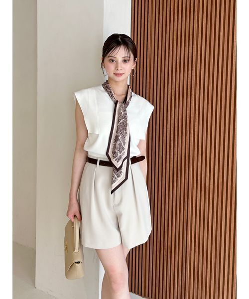 SNIDEL（スナイデル） パンツ シンプルショートパンツ レディース