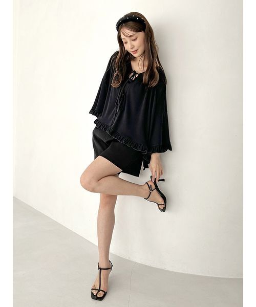 snidel スナイデル　ロービングシンプルショートパンツ SNIDEL snidel / スナイデル ロービングシンプルショートパンツ