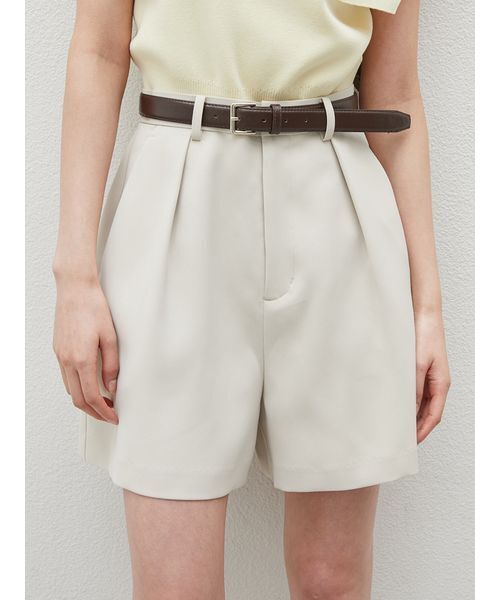 SNIDEL パンツ シンプルショートパンツ レディース : ZOZOTOWN